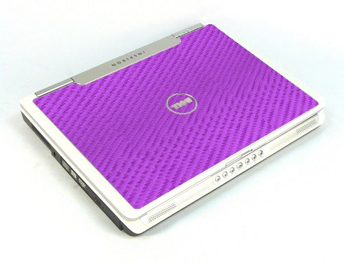Dell Inspiron 6400/ E1505/ 1501  PURPLE CARBON FIBER Laptop Skin