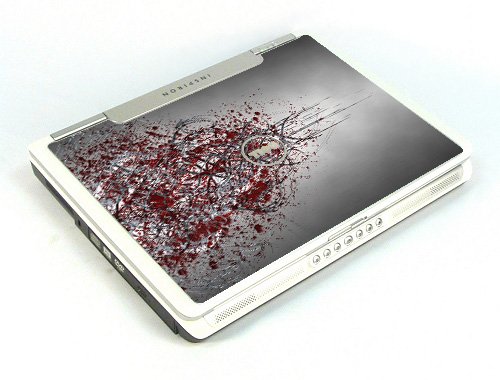 Dell Inspiron E1405/ 640M  TRIBAL GRUNGE Laptop Skin