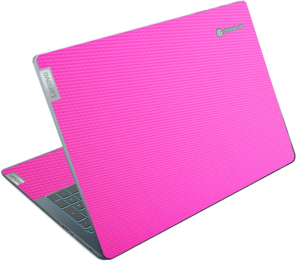 IBM/Lenovo IdeaPad 5 Chromebook 16IAU7 PINK CARBON FIBER Laptop Skin