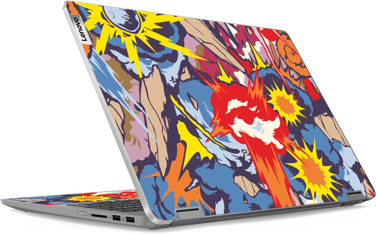 IdeaPad Flex 5 16ABR8 COMIC EXPLOSIONS Laptop Skin