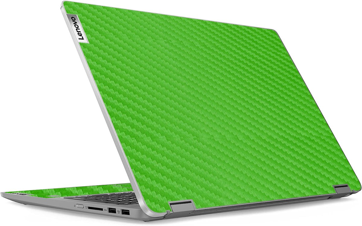 IdeaPad Flex 5 16ABR8 GREEN CARBON FIBER Laptop Skin