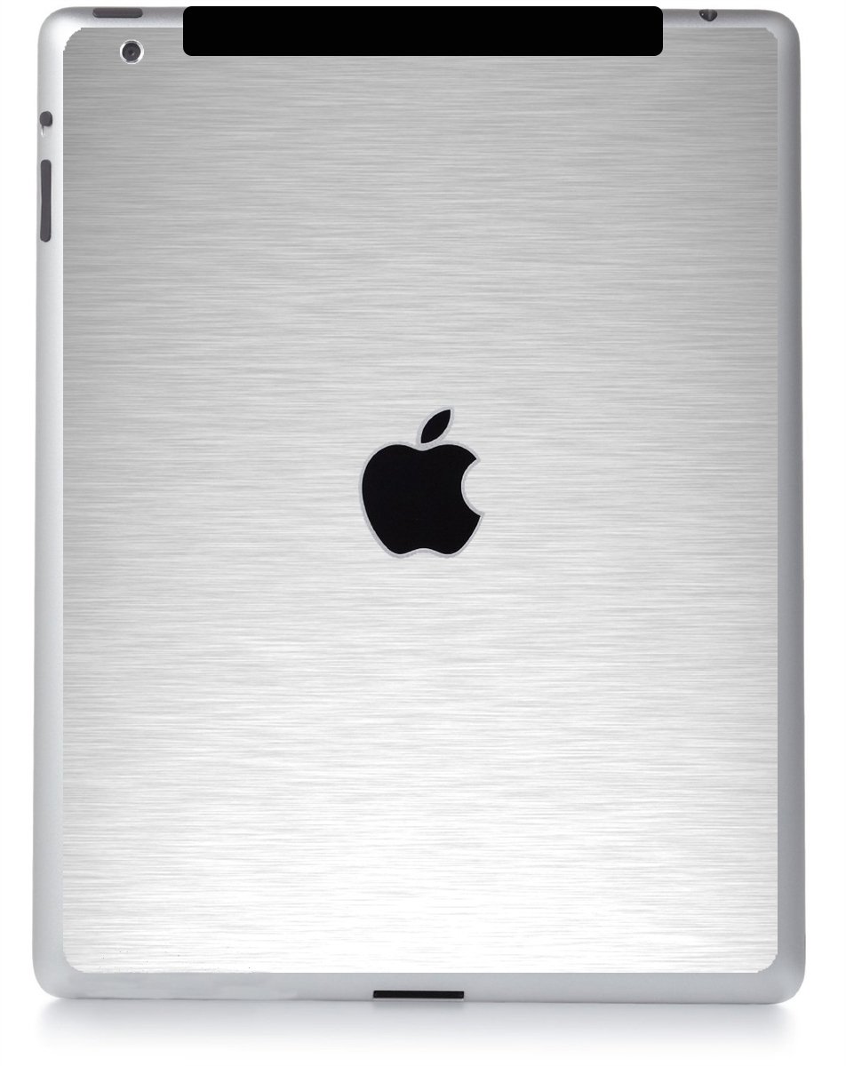 Apple iPad 3 A1430 (Wifi, Cell) MTS#1 (ALUMINUM) Laptop Skin