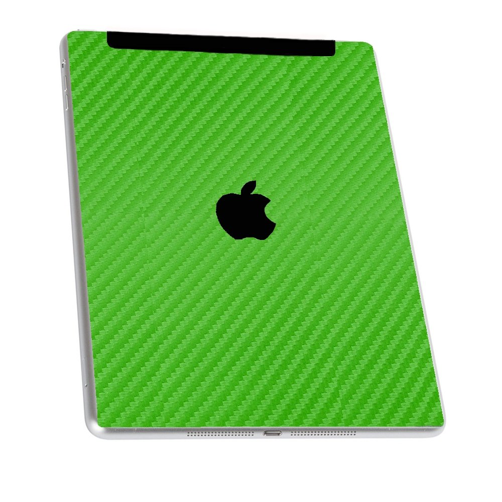 Apple iPad 1 A1337 (Wifi, 3G) GREEN CARBON FIBER Laptop Skin