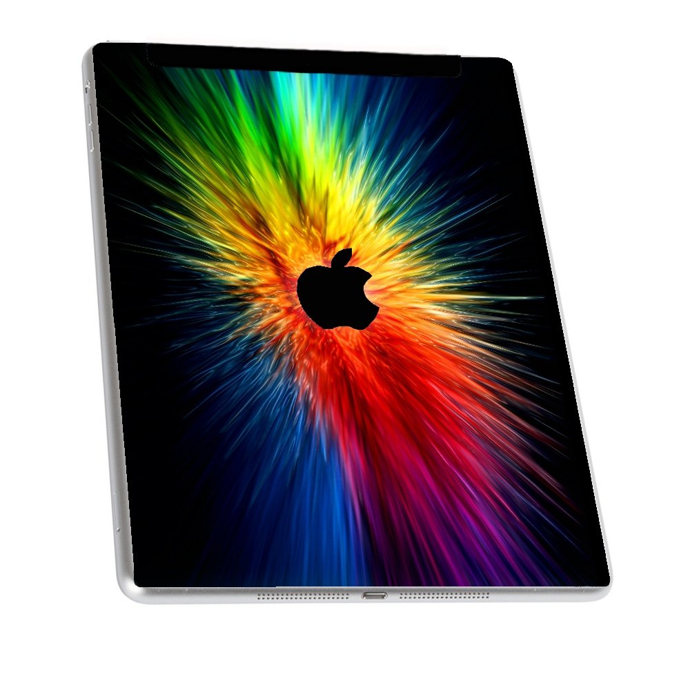 Apple iPad 1 A1337 (Wifi, 3G) RAINBOW BURST Laptop Skin