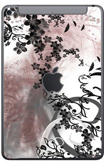 Apple iPad Mini 5 (Wifi, Cell) A2126    FLOWERS AND UMBRELLAS Skin