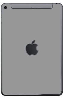 Apple iPad Mini 5 (Wifi, Cell) A2126    GREY Skin