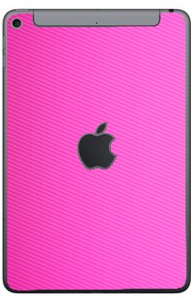 Apple iPad Mini 5 (Wifi, Cell) A2126    PINK CARBON FIBER Skin