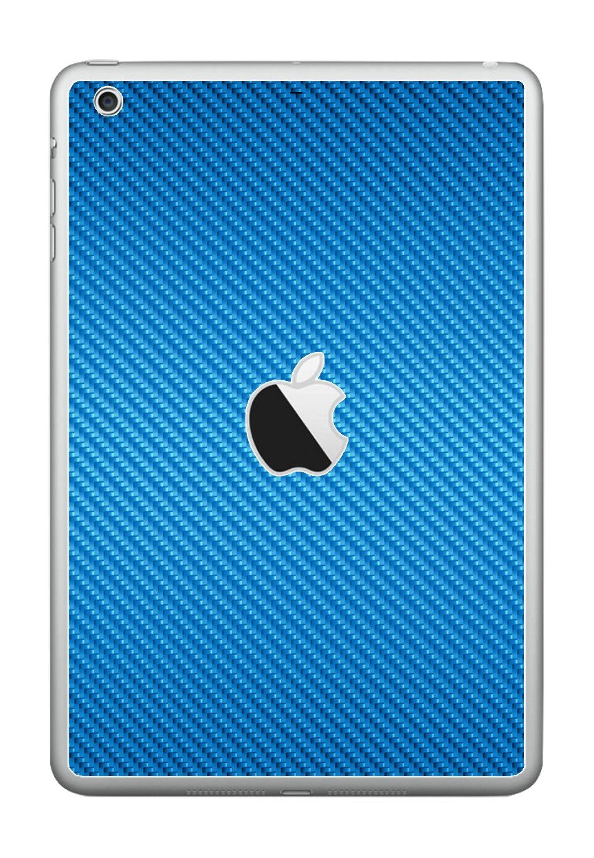 Apple iPad Air A1474 (Wifi) BLUE CARBON FIBER Laptop Skin