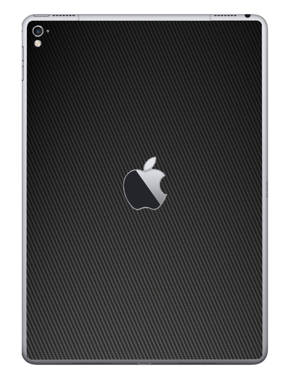 Apple iPad Pro 9.7" (Wifi, Cell) A1675    BLACK CARBON FIBER Laptop Skin