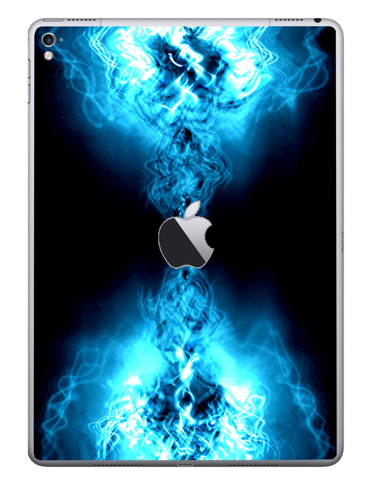 Apple iPad Pro 9.7" (Wifi, Cell) A1675    BLUE PLASMA Laptop Skin