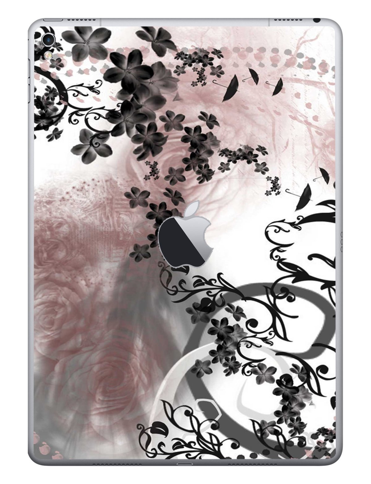 Apple iPad Pro 9.7" (Wifi, Cell) A1675    FLOWERS AND UMBRELLAS Laptop Skin