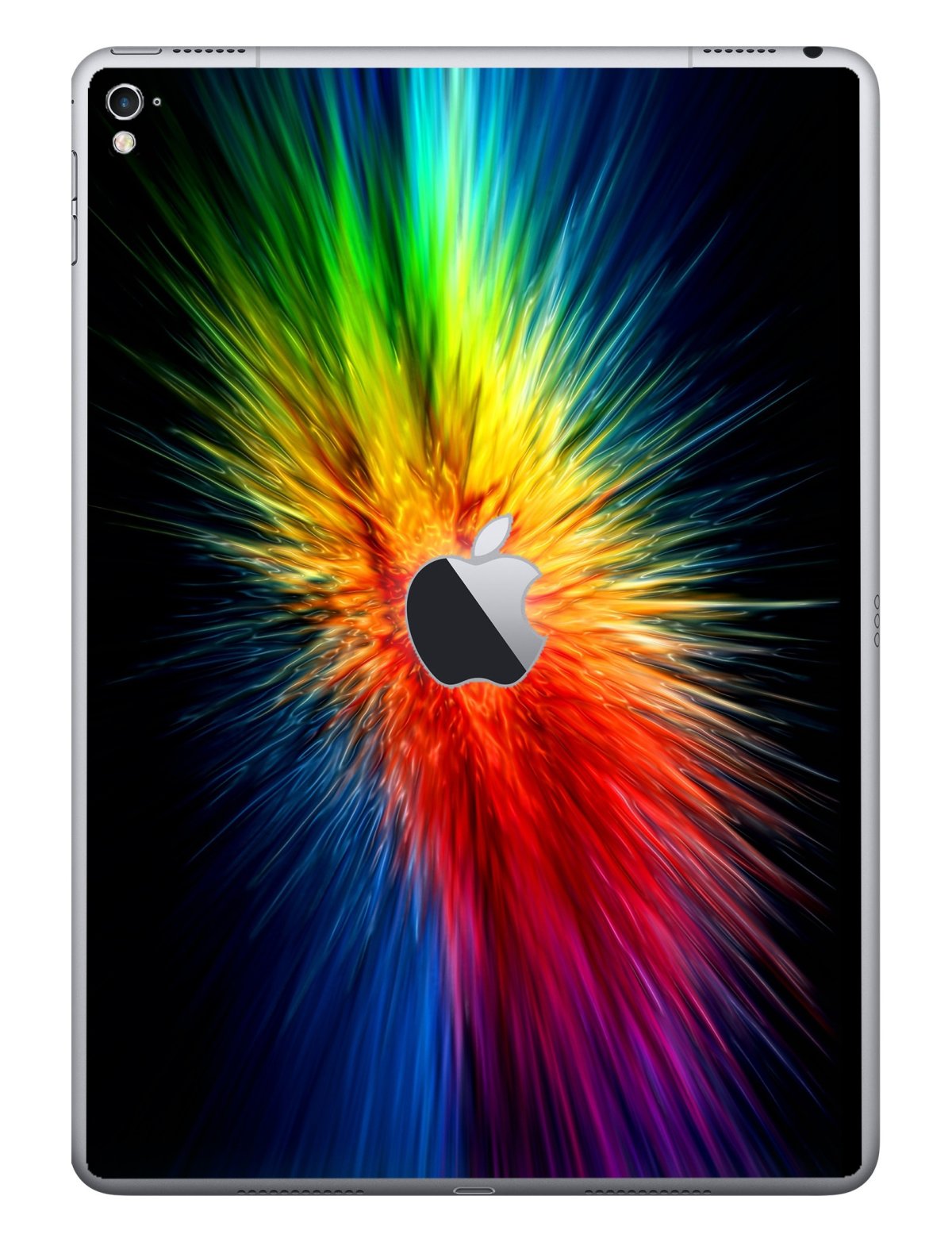 Apple iPad Pro 9.7" (Wifi, Cell) A1675    RAINBOW BURST Laptop Skin