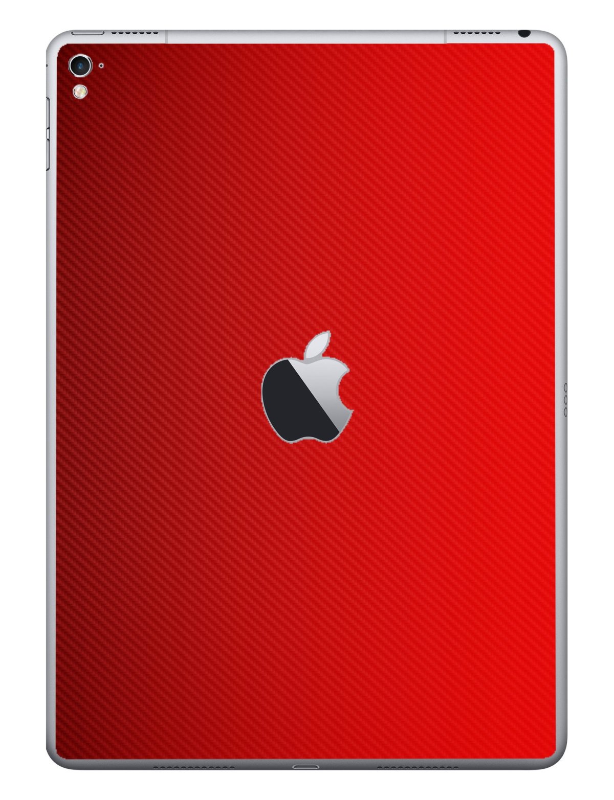 Apple iPad Pro 9.7" (Wifi, Cell) A1674    RED CARBON FIBER Laptop Skin