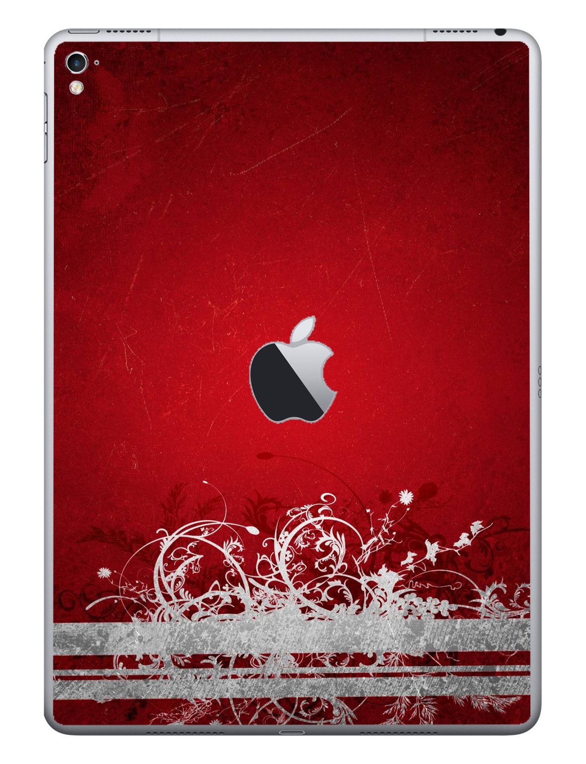 Apple iPad Pro 9.7" (Wifi, Cell) A1675    RED GRUNGE Laptop Skin