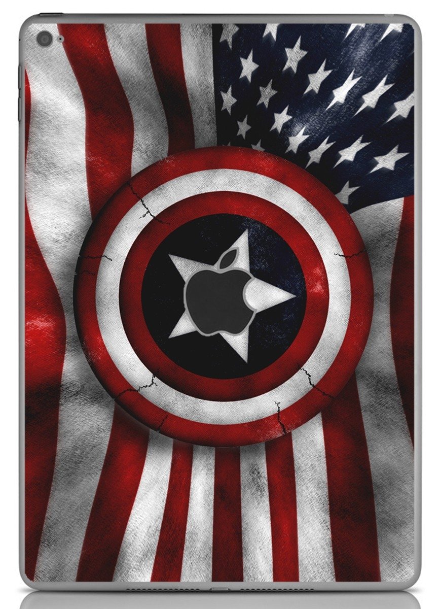 Apple iPad 5 (Wifi) (A1822) CAPTAIN AMERICA Laptop Skin