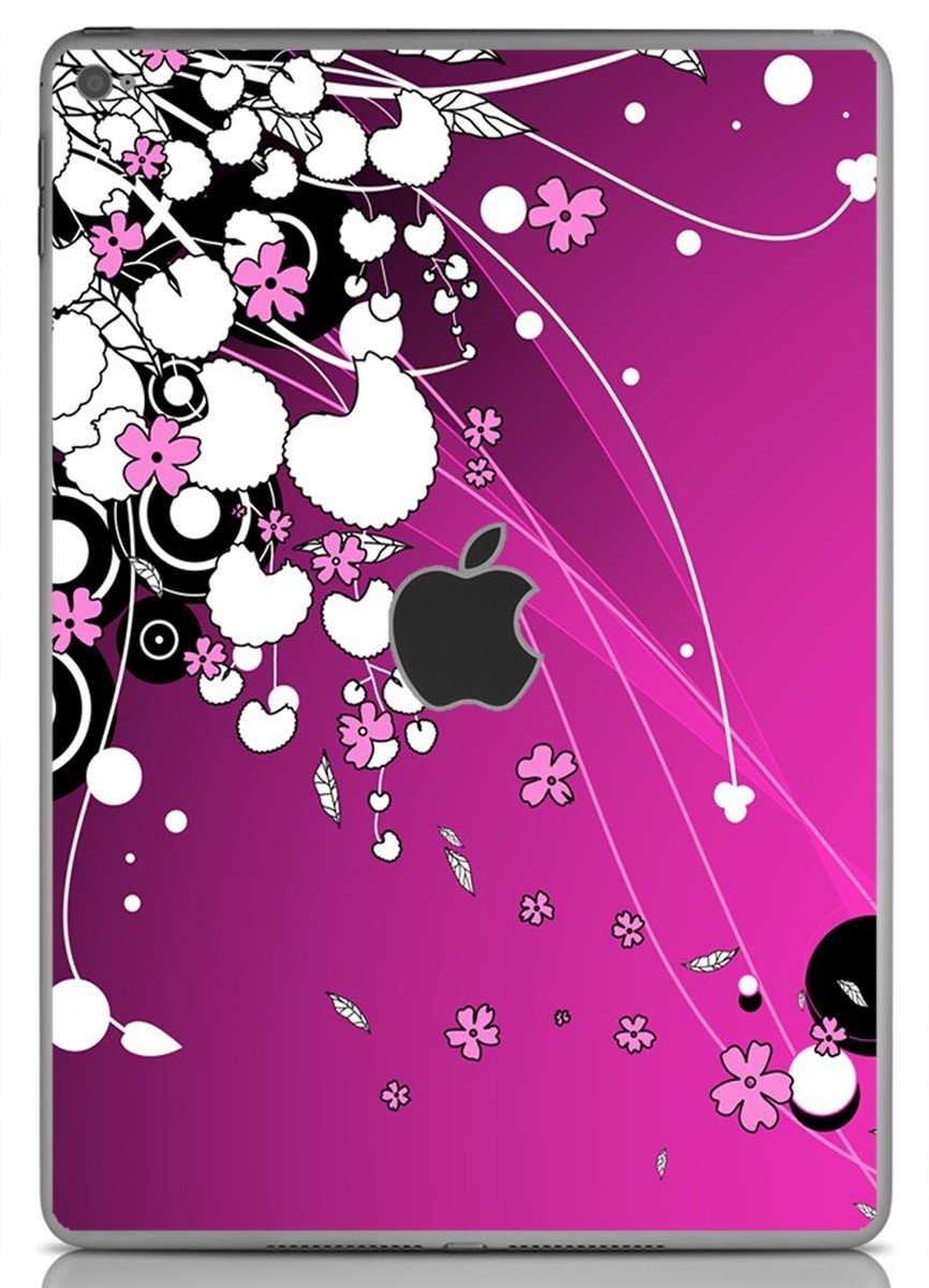 Apple iPad 5 (Wifi) (A1822) PINK FLOWERS Laptop Skin