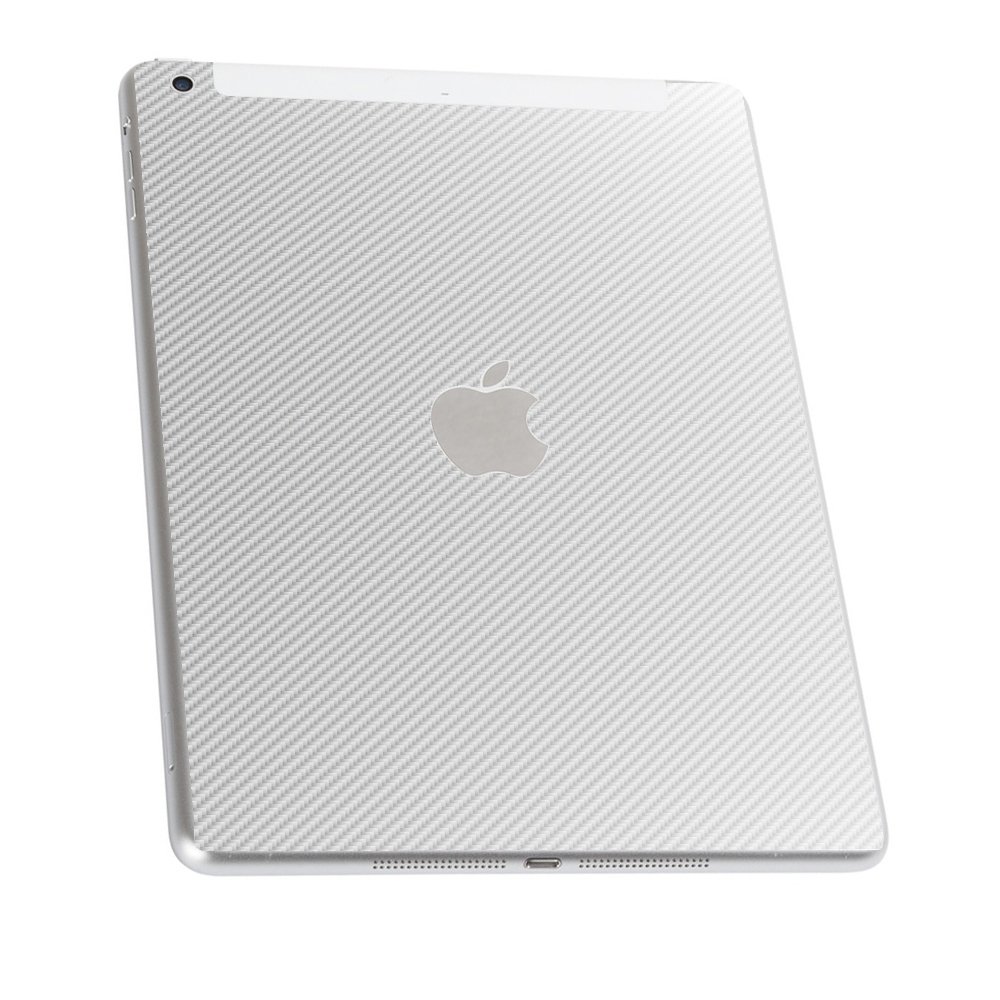 Apple iPad Air A1475 (Wifi, Cell) WHITE CARBON FIBER Laptop Skin