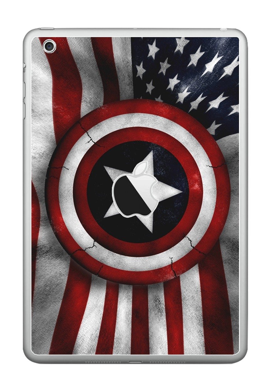 Apple iPad Mini 2 A1489   (Wifi) CAPTAIN AMERICA Laptop Skin