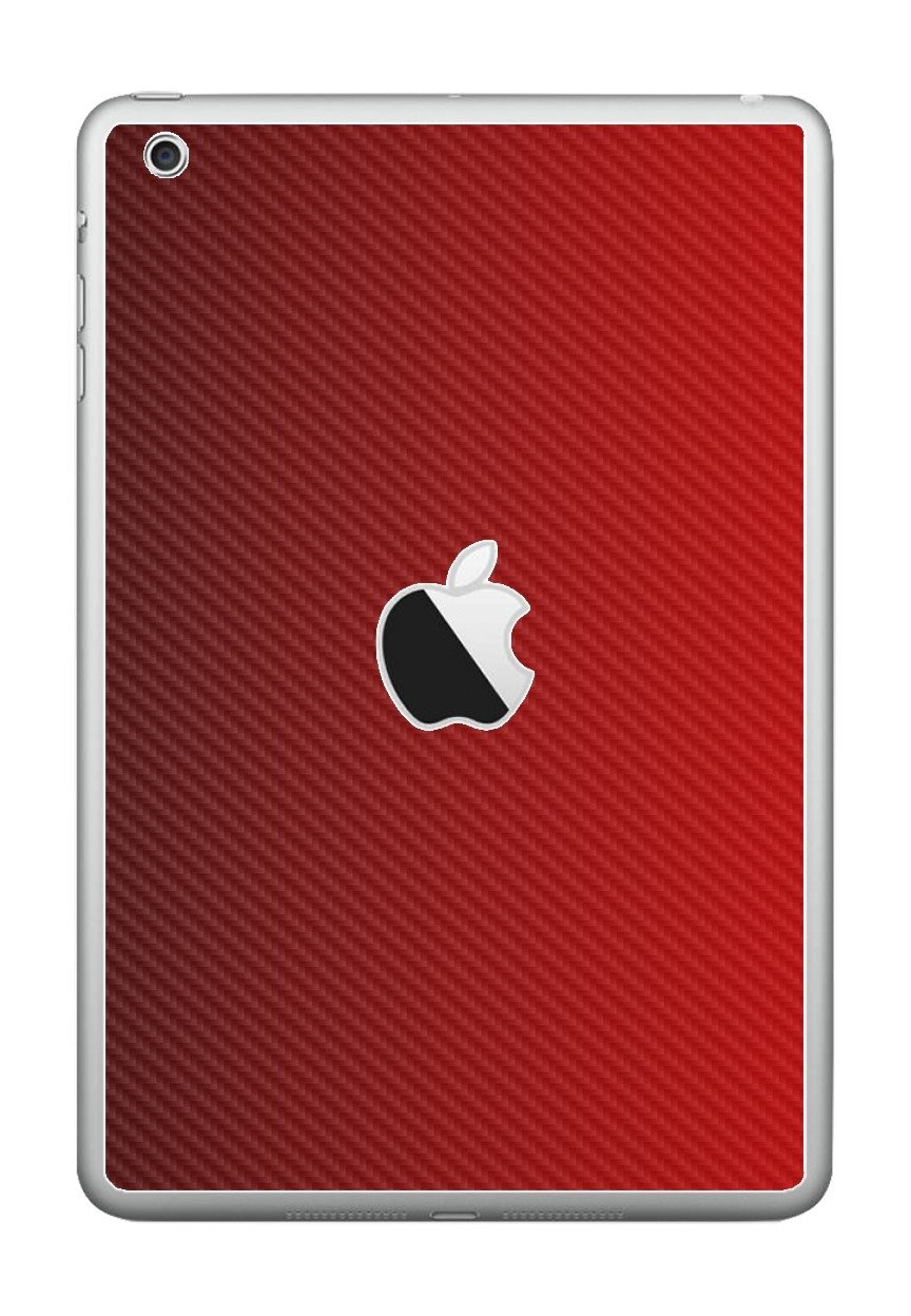 Apple iPad Mini 2 A1489   (Wifi) RED CARBON FIBER Laptop Skin