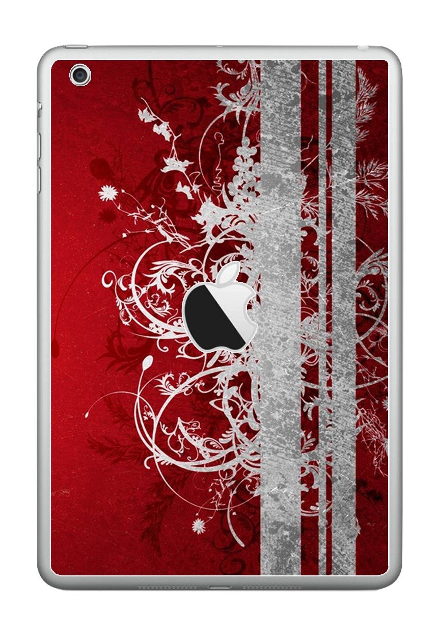 Apple iPad Mini A1454  (Wifi, Cell) RED GRUNGE Laptop Skin