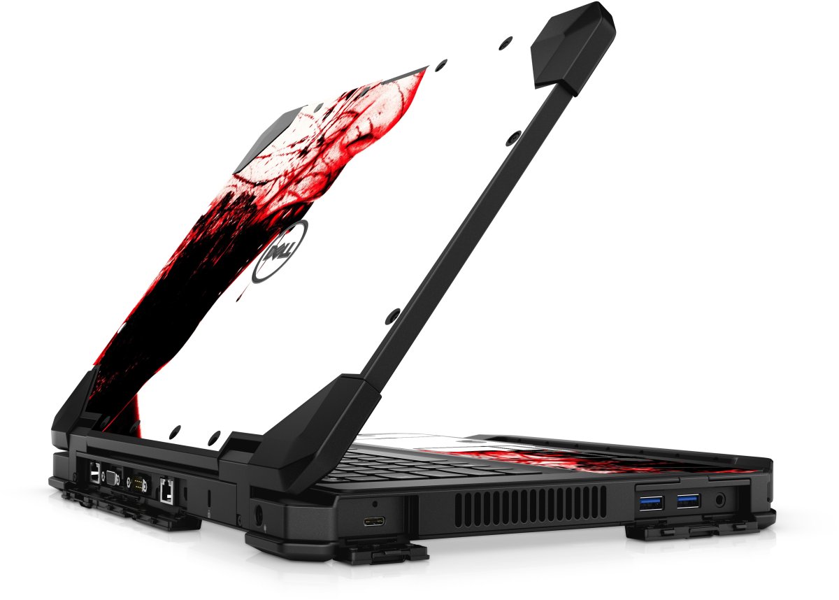 Dell Latitude 14 RUGGED 5420 5424 BITE MARKS Laptop Skin