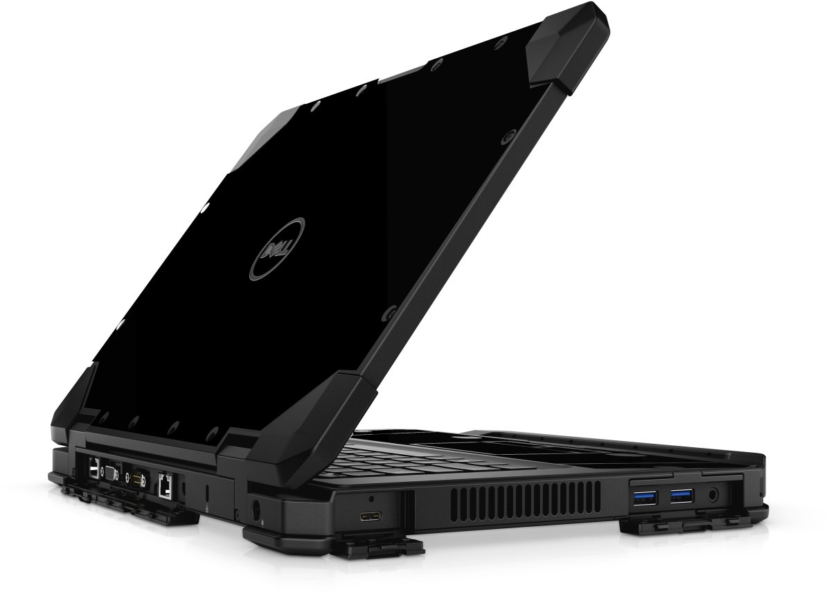 Dell Latitude 14 RUGGED 7420 7424 BLACK Laptop Skin