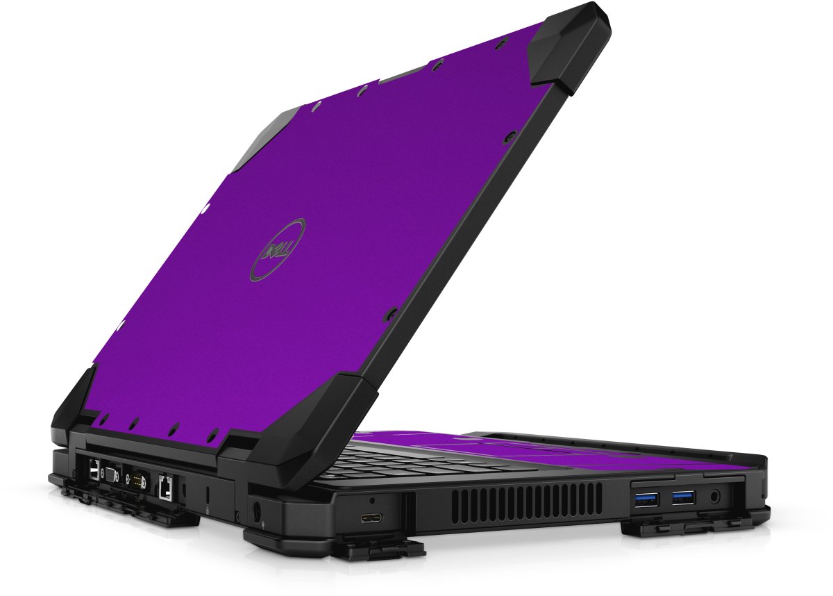 Dell Latitude 14 RUGGED 5420 5424 CHROME PURPLE Laptop Skin