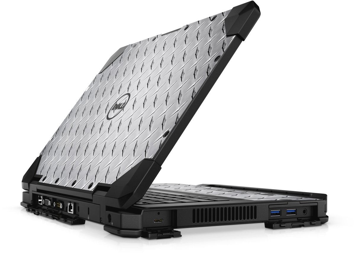Dell Latitude 14 RUGGED 7420 7424 DIAMOND PLATE Laptop Skin
