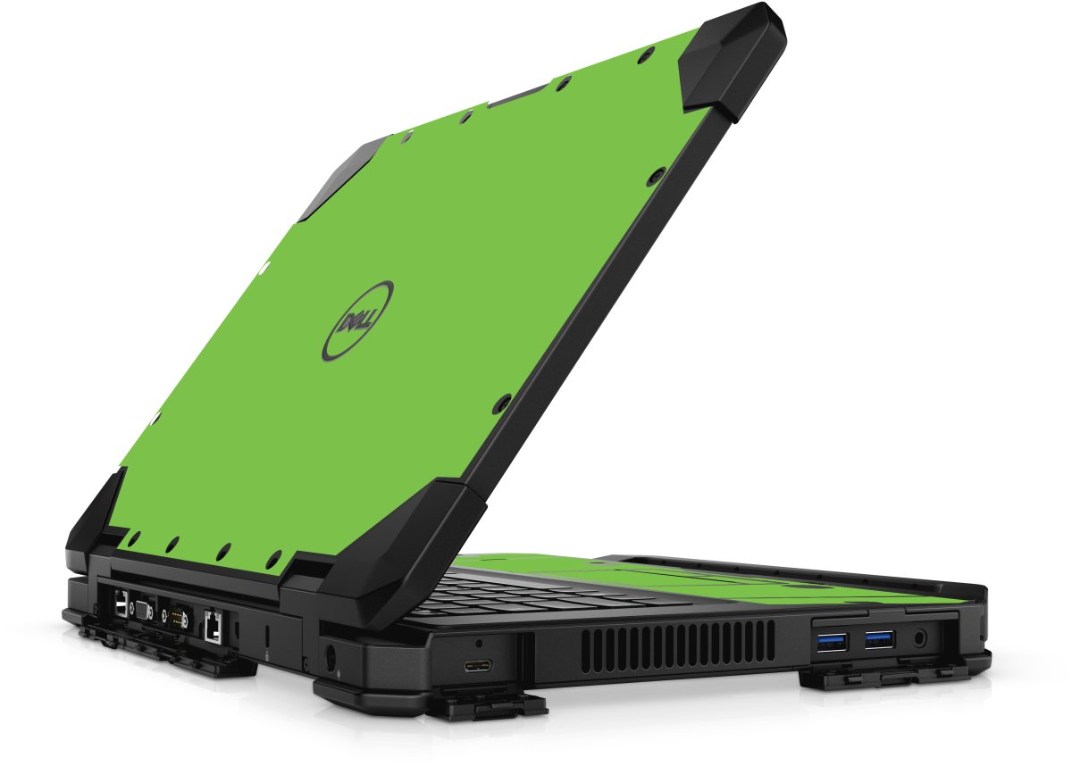 Dell Latitude 14 RUGGED 7420 7424 GREEN Laptop Skin