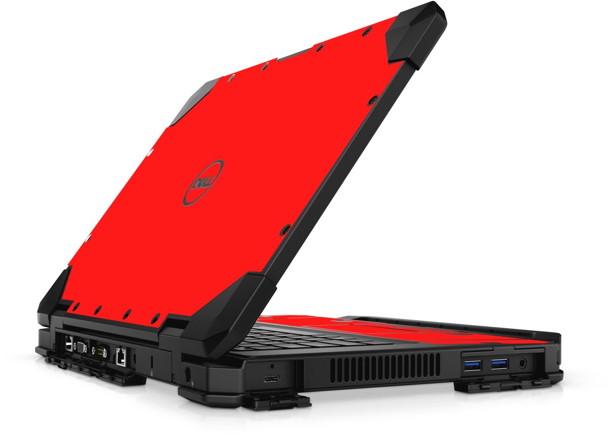 Dell Latitude 14 RUGGED 5420 5424 RED Laptop Skin