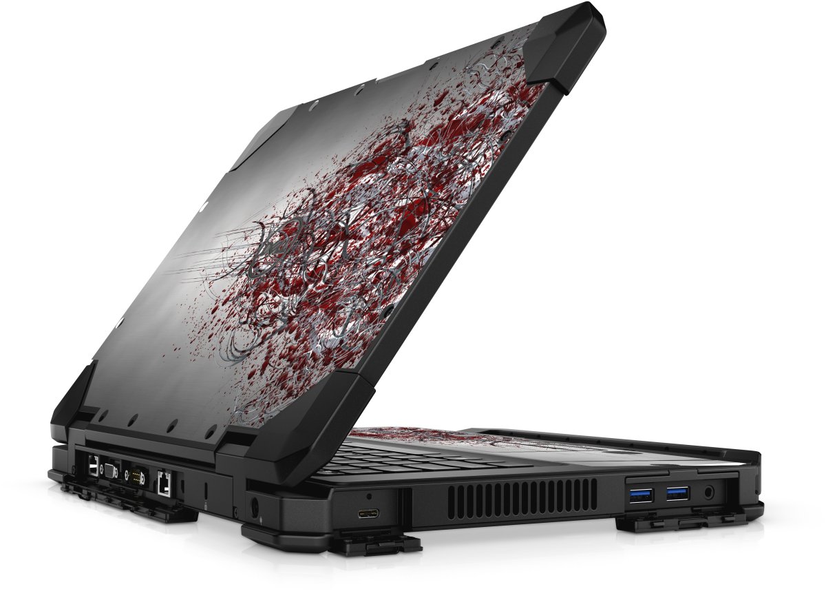 Dell Latitude 14 RUGGED 7420 7424 TRIBAL GRUNGE Laptop Skin