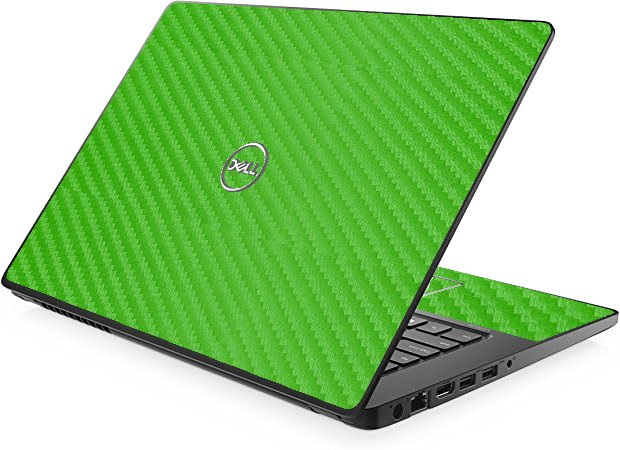 Dell Latitude 3490 GREEN CARBON FIBER Laptop Skin