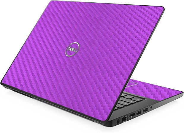 Dell Latitude 3490 PURPLE CARBON FIBER Laptop Skin
