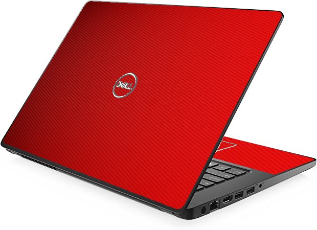 Dell Latitude 3480 RED CARBON FIBER Laptop Skin