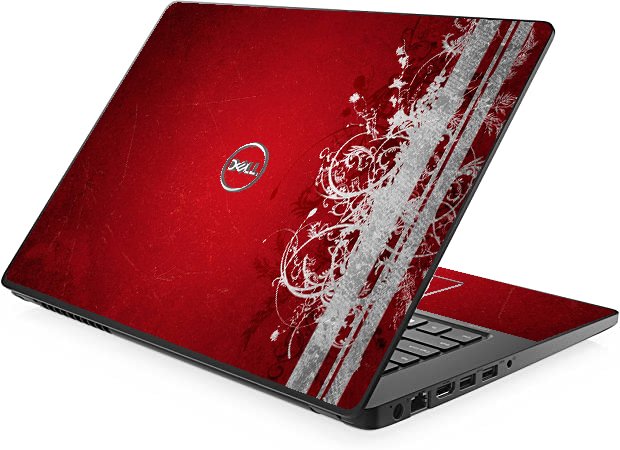 Dell Latitude 3480 RED GRUNGE Laptop Skin