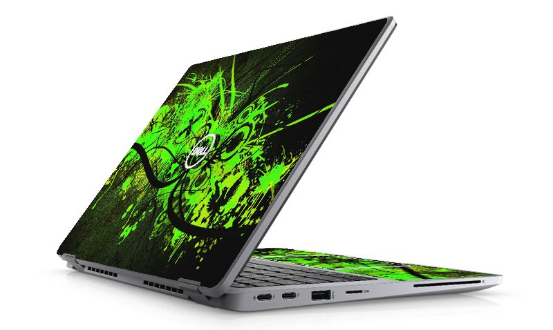 Dell Latitude 5320 GRAFFITI GREEN Laptop Skin