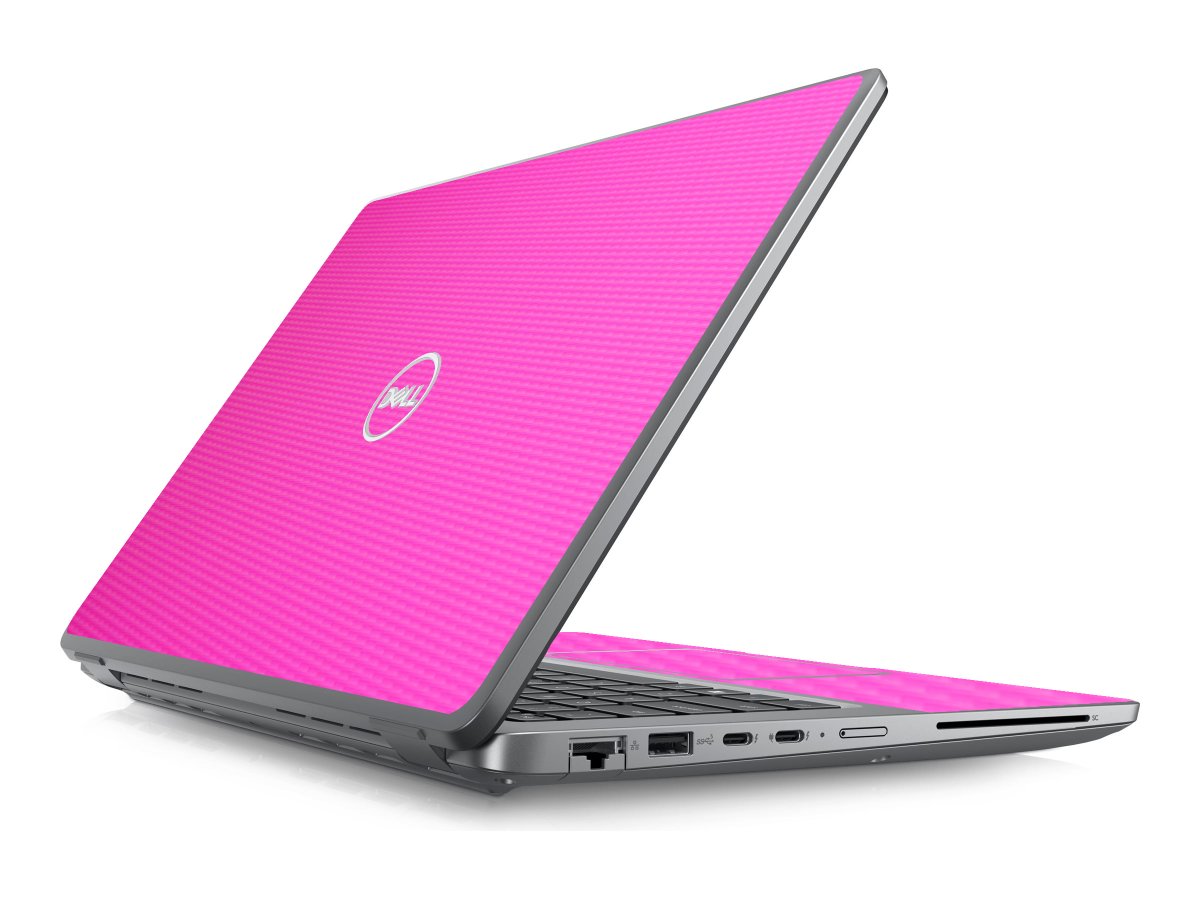 Dell Latitude 5450 PINK CARBON FIBER Laptop Skin