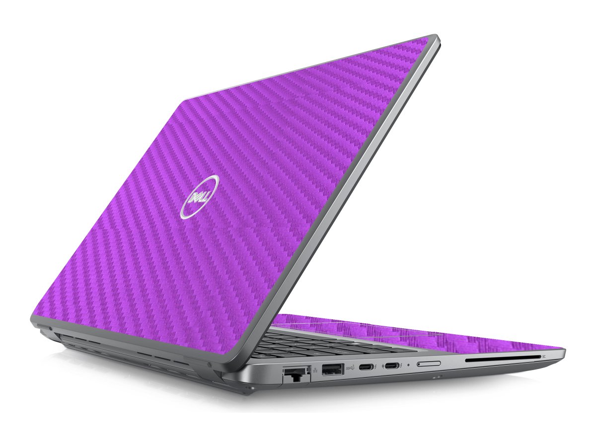 Dell Latitude 5450 PURPLE CARBON FIBER Laptop Skin