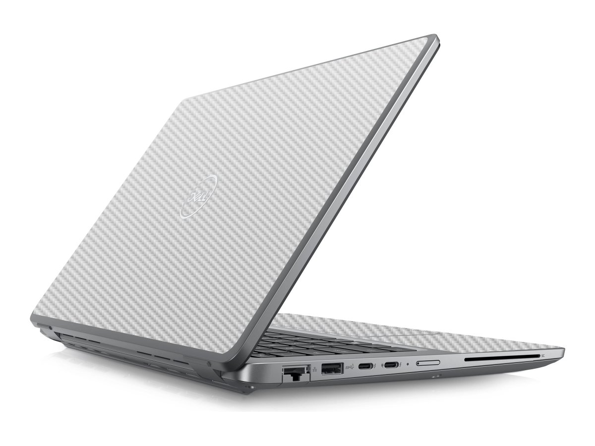Dell Latitude 5440 WHITE CARBON FIBER Laptop Skin