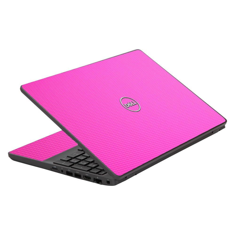 Dell Latitude 5500 / 5501  PINK CARBON FIBER Laptop Skin
