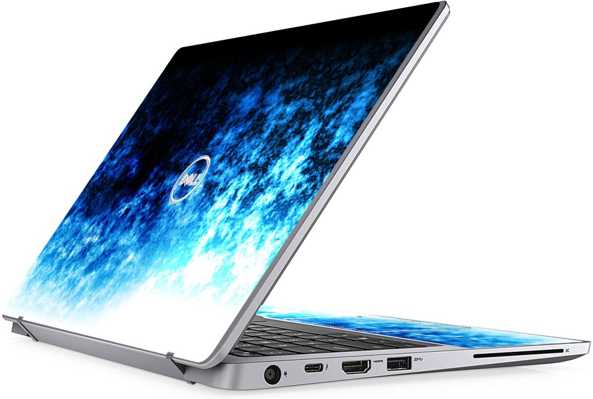 Dell Latitude 7300 ABSTRACT FLAMES Laptop Skin