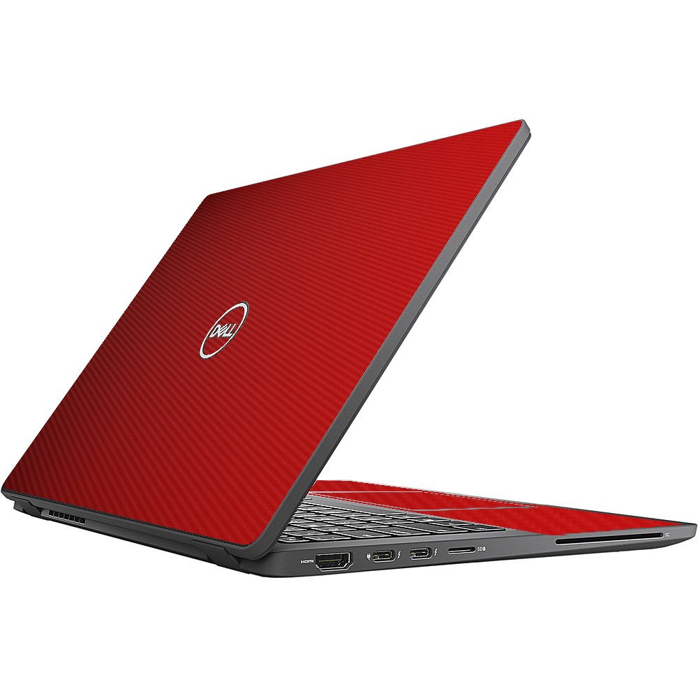 Dell Latitude 7310 RED CARBON FIBER Laptop Skin