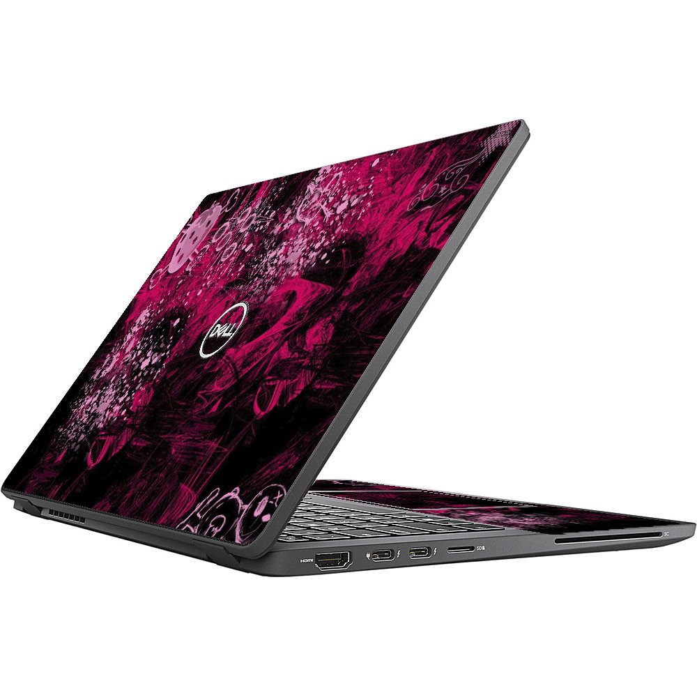 Dell Latitude 7310 STRAWBERRY CROSSBONES Laptop Skin