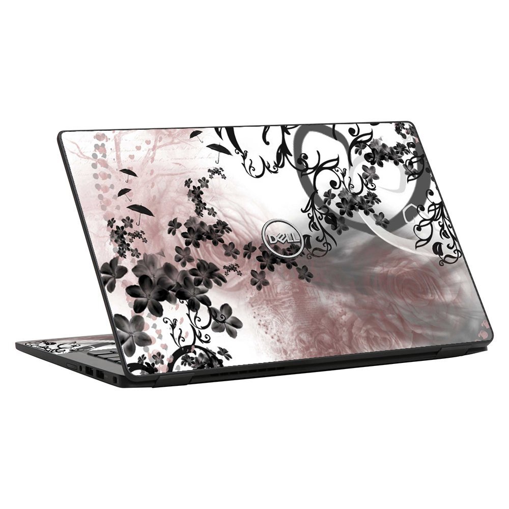 Dell Latitude 7430 FLOWERS AND UMBRELLAS Laptop Skin