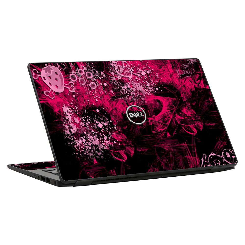 Dell Latitude 7420 STRAWBERRY CROSSBONES Laptop Skin