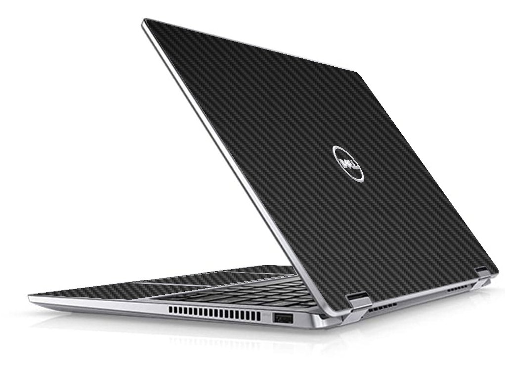 Dell Latitude 9420 2 IN 1 BLACK CARBON FIBER Laptop Skin