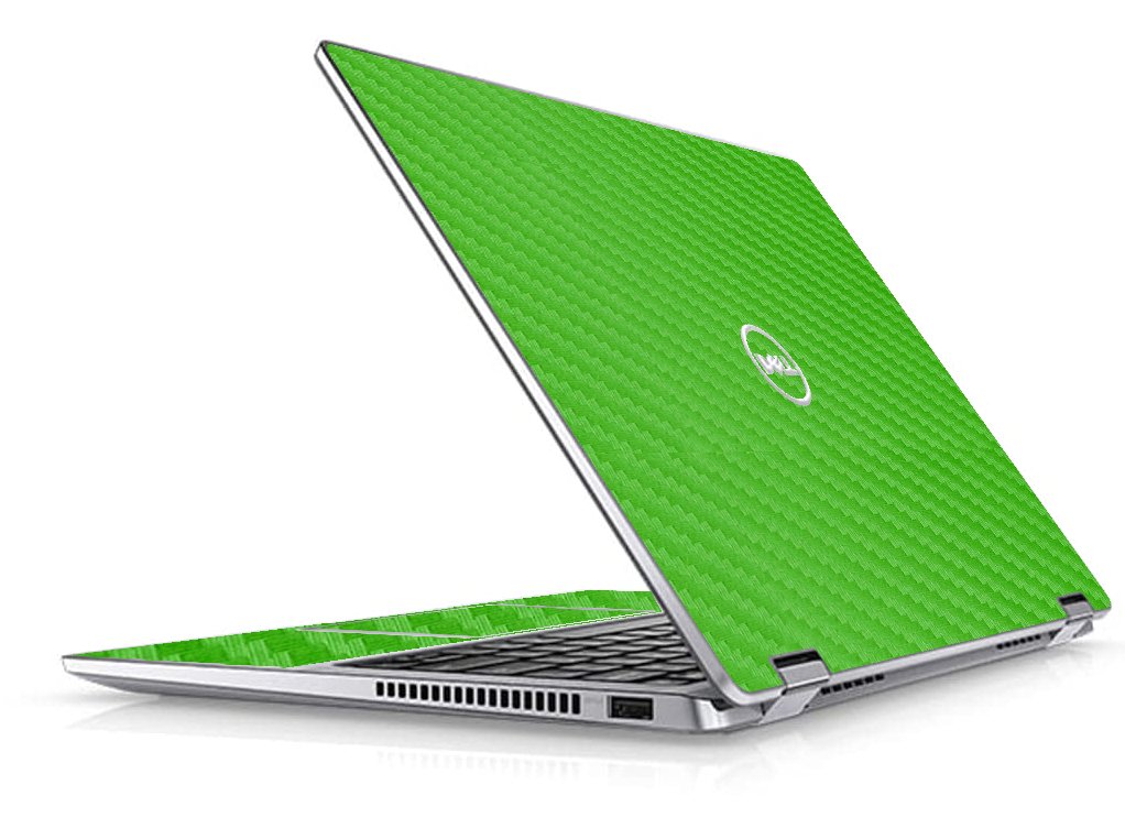 Dell Latitude 9420 2 IN 1 GREEN CARBON FIBER Laptop Skin