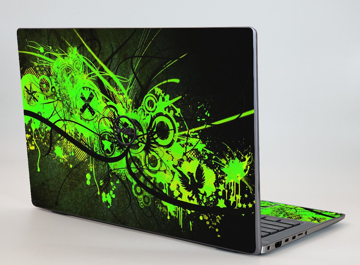 Dell Latitude 9430 GRAFFITI GREEN Laptop Skin