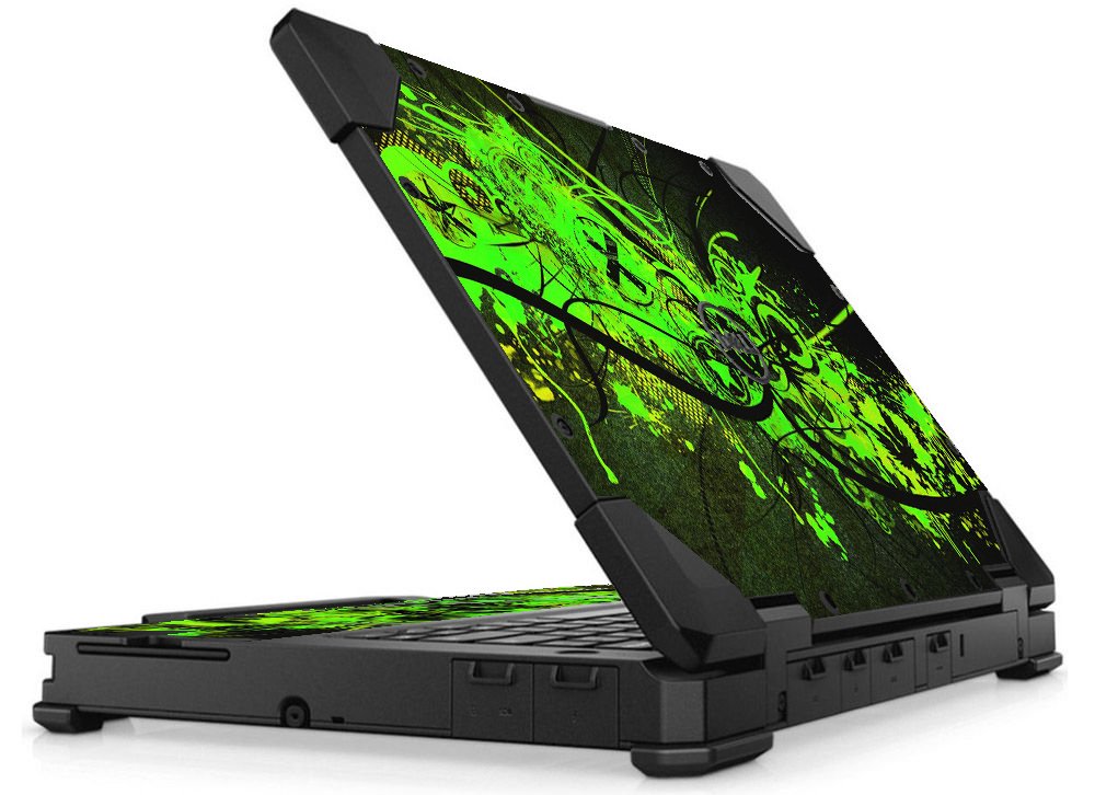 Dell Latitude 14 RUGGED 5430 GRAFFITI GREEN Laptop Skin