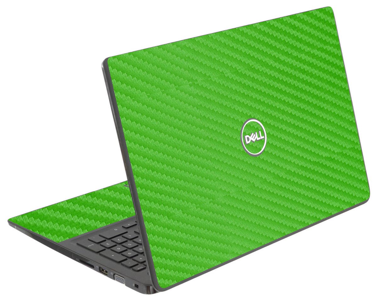 Dell Latitude 3520 GREEN CARBON FIBER Laptop Skin